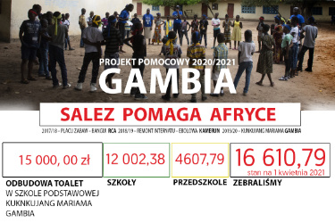 SALEZ POMAGA AFRYCE GAMBIA
