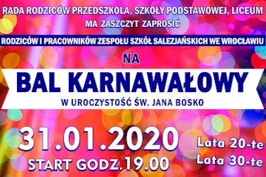 BAL KARNAWAŁOWY 31 STYCZNIA 2019