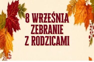 ZEBRANIE Z RODZICAMI